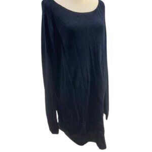 Lauren Ralph Lauren Green Label Long Black Sweater 3X